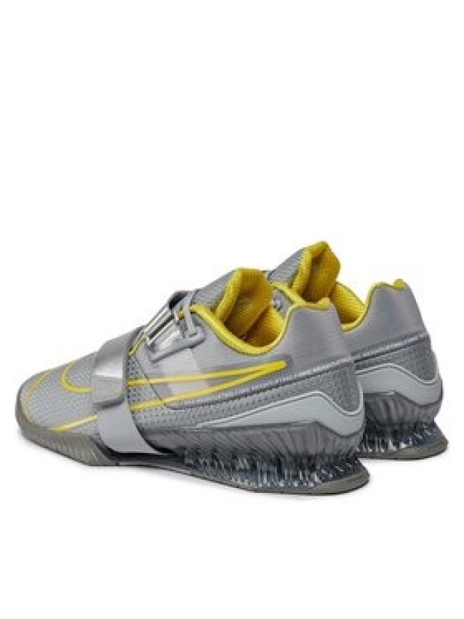 Nike Buty na siłownię Romaleos 4 CD3463 002 Srebrny