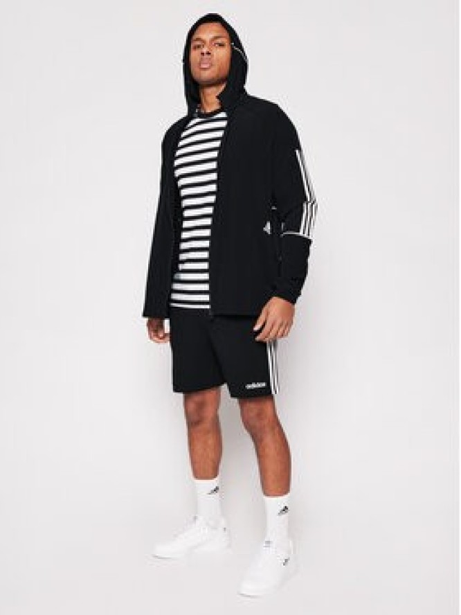 adidas Kurtka przejściowa Player 3-Stripes GL4799 Czarny Relaxed Fit