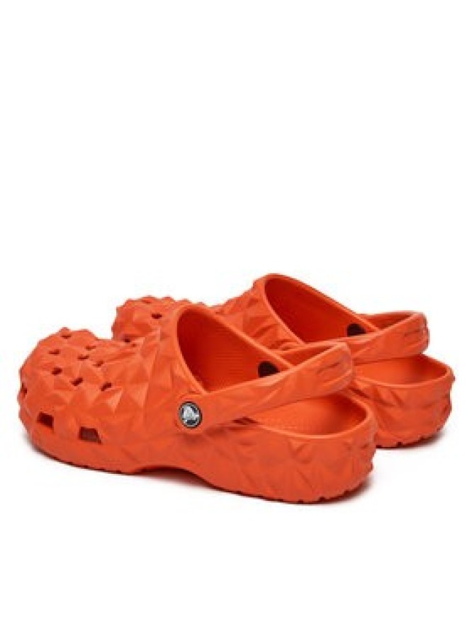 Crocs Klapki Classic Geometric Clog 209563 Czerwony