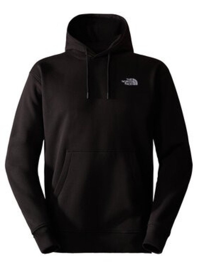 The North Face Bluza Essential NF0A7ZJ9 Czarny Regular Fit