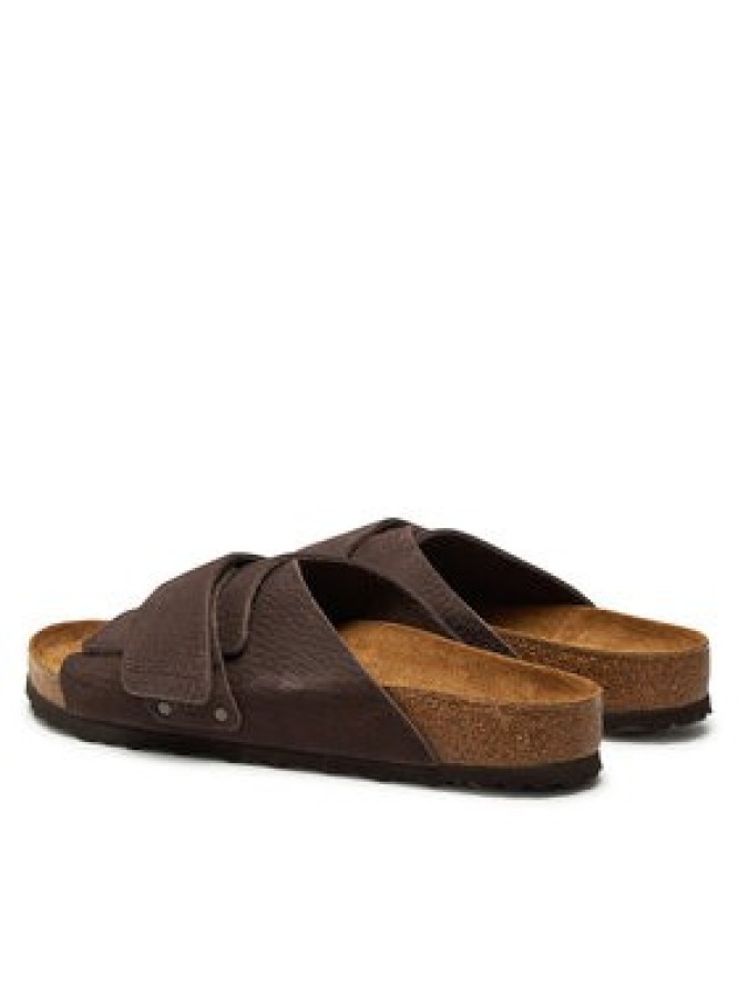 Birkenstock Klapki Kyoto Lenb 1022498 Brązowy