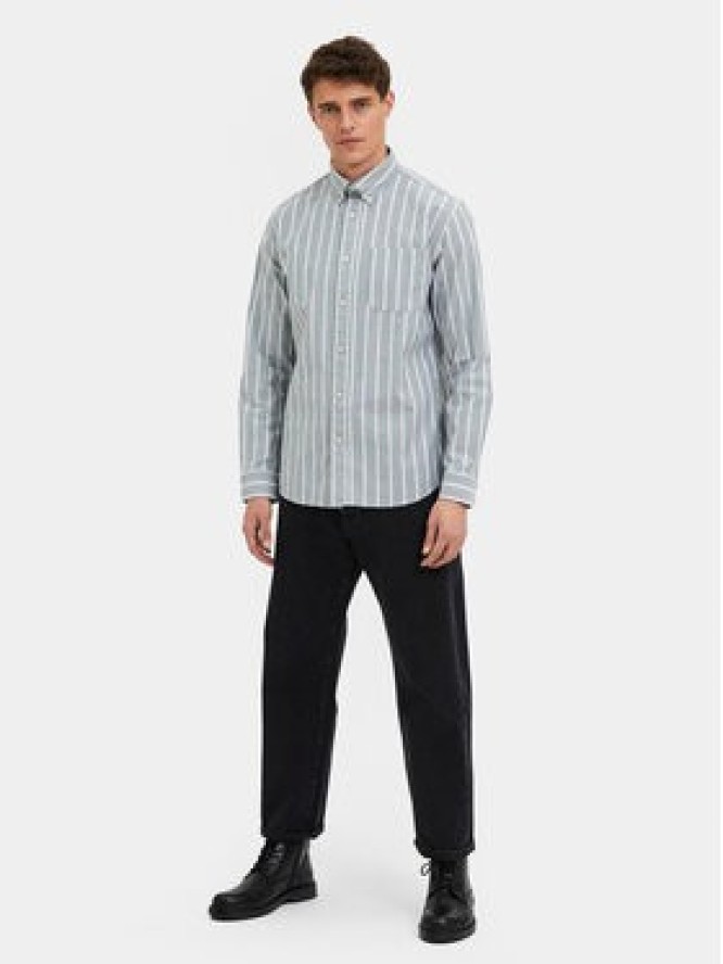 Selected Homme Koszula Rick 16077359 Szary Regular Fit