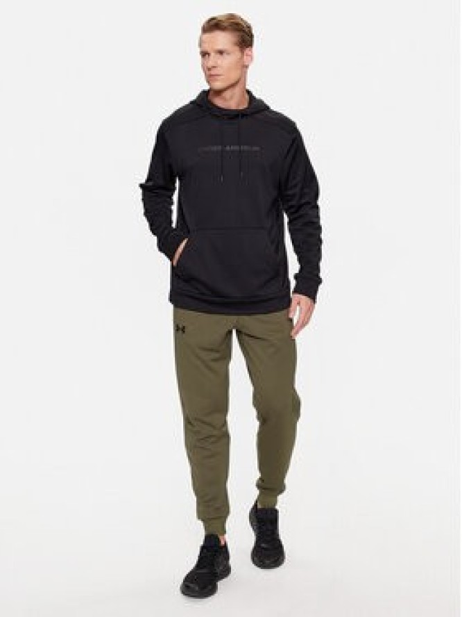 Under Armour Bluza Ua Armour Fleece Graphic Hd 1379744 Czarny Loose Fit