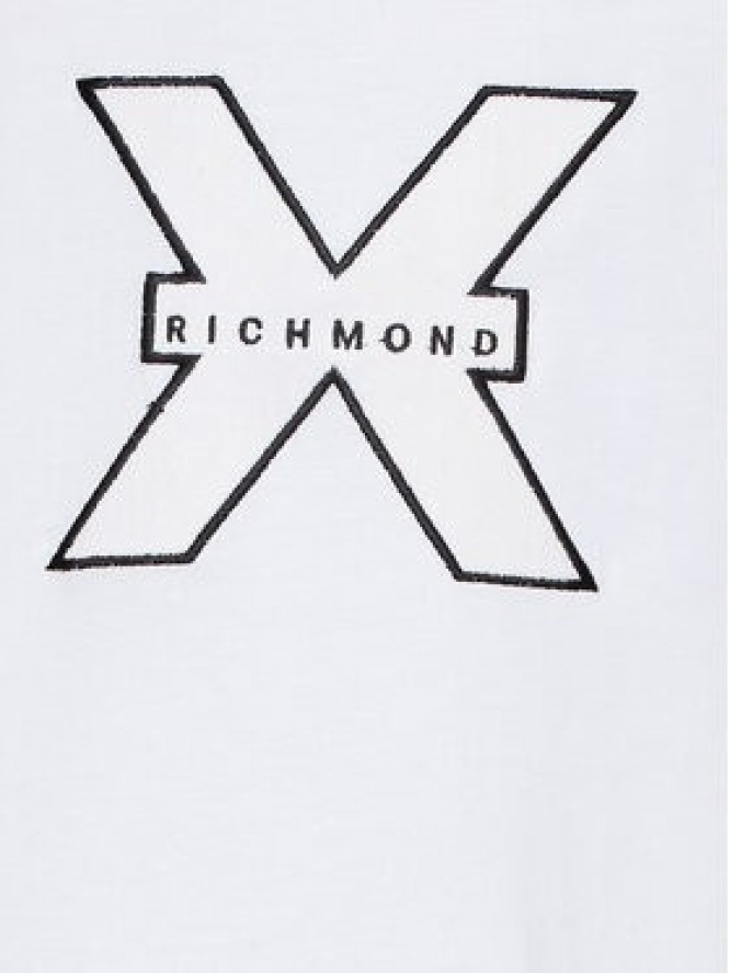 Richmond X T-Shirt UMA23010TS Biały Regular Fit