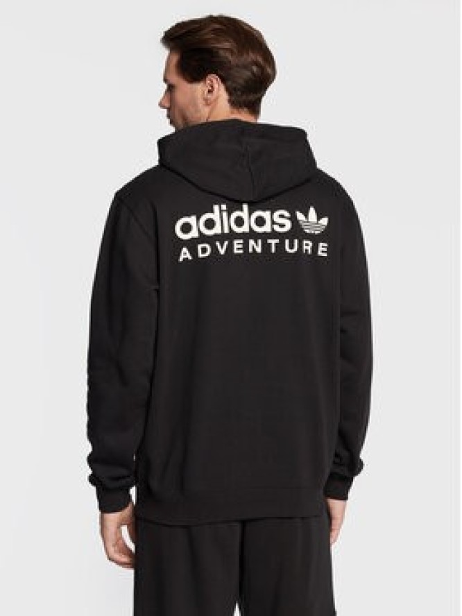 adidas Bluza Adventure HK5002 Czarny Regular Fit