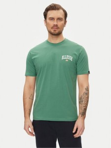 Ellesse T-Shirt Harvardo SHV20245 Zielony Regular Fit