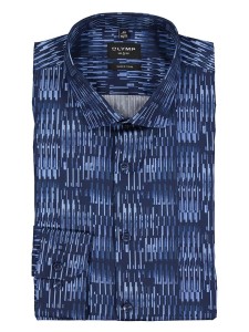 OLYMP Koszula "No 6 six" - Slim fit - w kolorze niebieskim rozmiar: 41