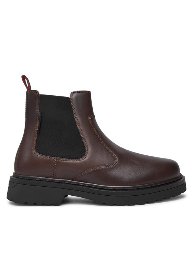 Tommy Jeans Sztyblety Tjm Chelsea Boot EM0EM01469 Brązowy