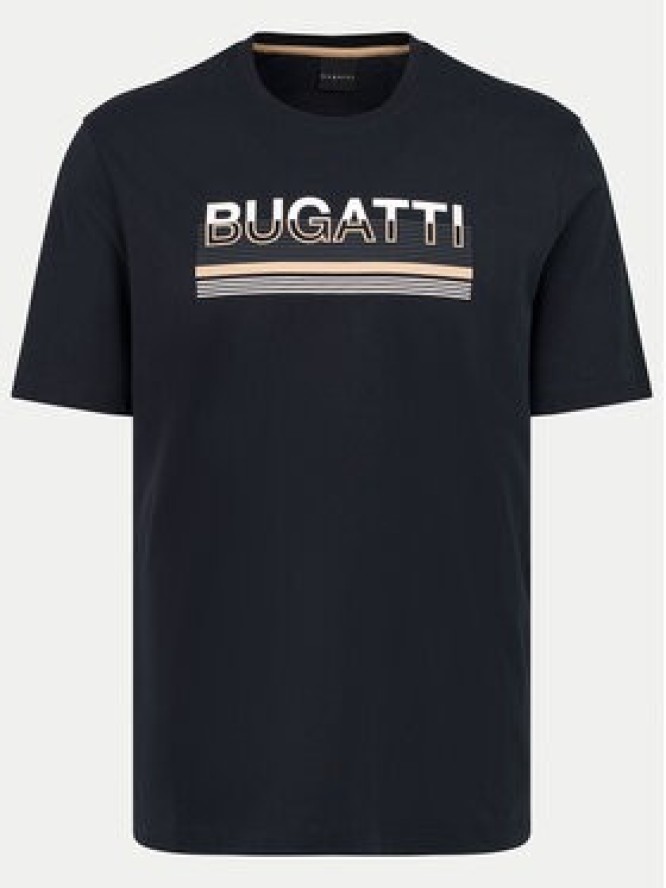 Bugatti T-Shirt 8350-65041B Granatowy Regular Fit