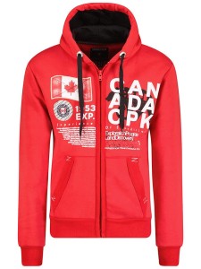Canadian Peak Bluza "Gasadeak" w kolorze czerwonym rozmiar: M
