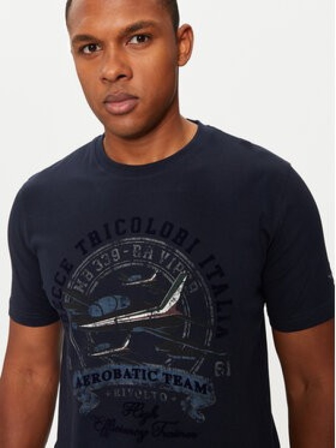 Aeronautica Militare T-Shirt 242TS2334J641 Granatowy Regular Fit