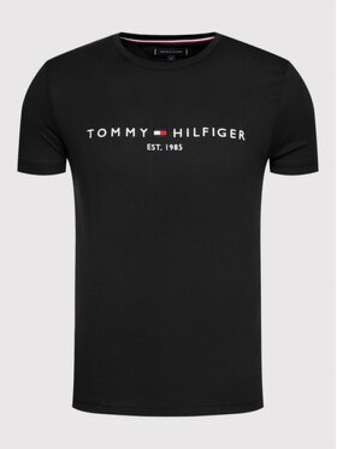 Tommy Hilfiger T-Shirt Core Logo Tee MW0MW11465 Czarny Slim Fit