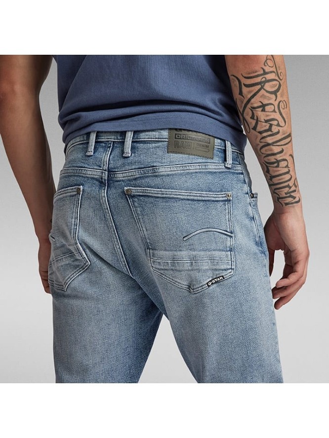 G-Star Dżinsy - Skinny fit - w kolorze błękitnym rozmiar: W33/L34