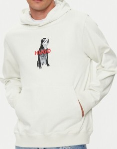 Hugo Bluza Dartchon 50525054 Écru Regular Fit