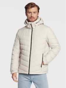 Jack Wolfskin Kurtka puchowa Fairmont 1203591 Écru Regular Fit