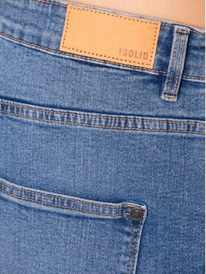 Solid Szorty jeansowe 21107810 Niebieski Regular Fit