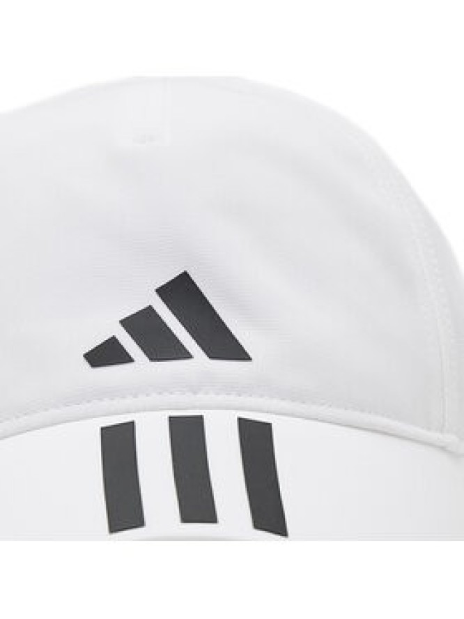 adidas Czapka z daszkiem 3-Stripes AEROREADY Running Training Baseball Cap HT2043 Biały