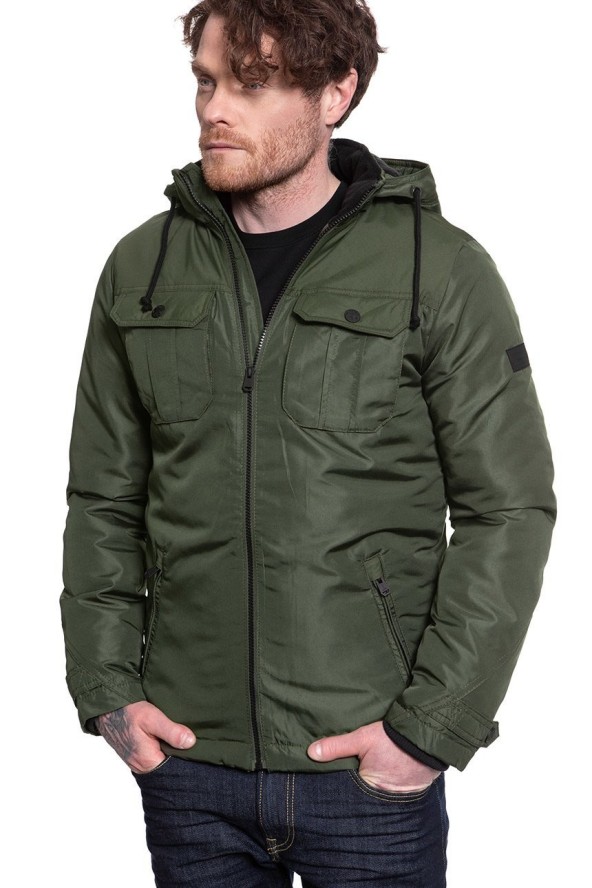 JACK & JONES JCOFLICKER JACKET FOREST NIGHT 12115962