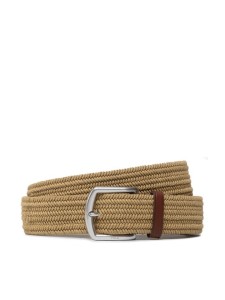 Polo Ralph Lauren Pasek Męski 35Mm Braid Stretch 405666041004 Brązowy