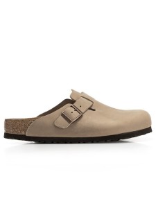 Birkenstock Klapki Boston SFB LEOI 1018147 Brązowy