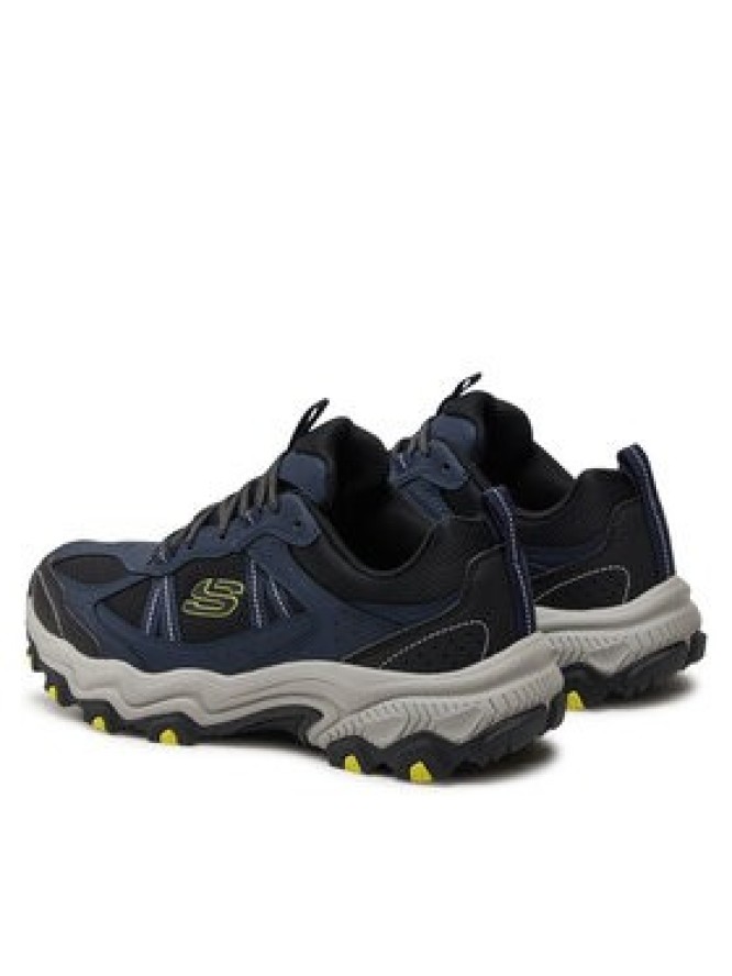 Skechers Półbuty Stamina At-Upper Stitch 237527/NVBK Granatowy