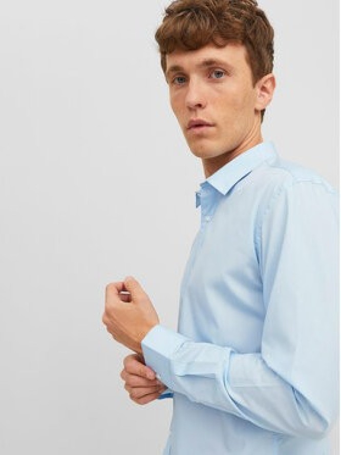 Jack&Jones Koszula 12187222 Błękitny Slim Fit