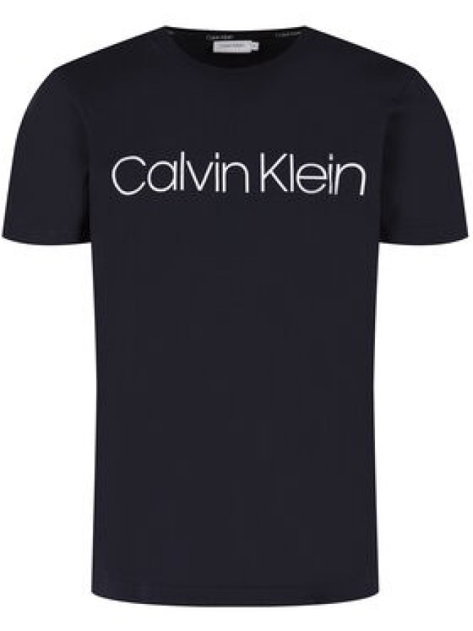 Calvin Klein T-Shirt Logo K10K104063 Granatowy Regular Fit