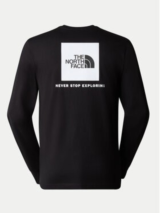 The North Face Longsleeve Redbox NF0A87NN Czarny Regular Fit