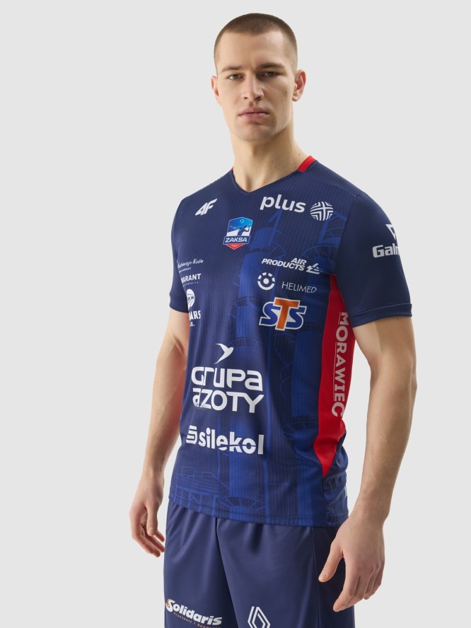 Koszulka replika wyjazdowa z sezonu 2023/24 męska 4F x Grupa Azoty ZAKSA KK - multikolor