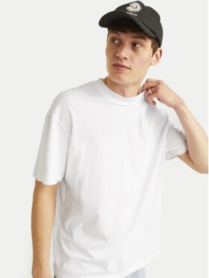 Jack&Jones Komplet 2 t-shirtów Bradley 12264845 Biały Wide Fit