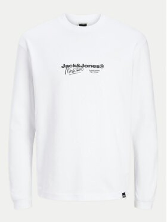 Jack&Jones Longsleeve Charlie 12265426 Biały Regular Fit