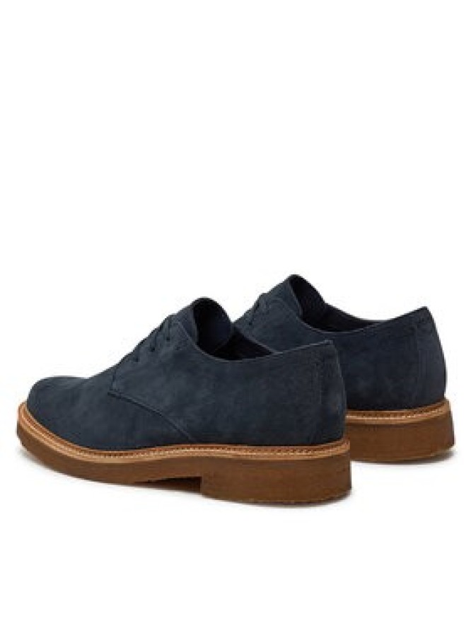 Clarks Półbuty Clarkdalederby 26176109 Granatowy