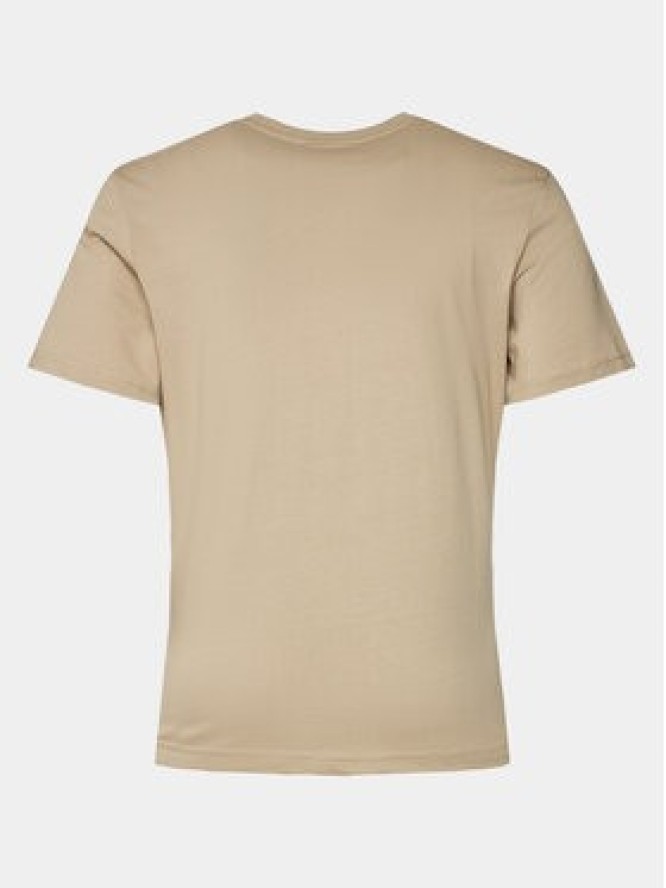 Outhorn T-Shirt OTHAW23TTSHM0937 Beżowy Regular Fit