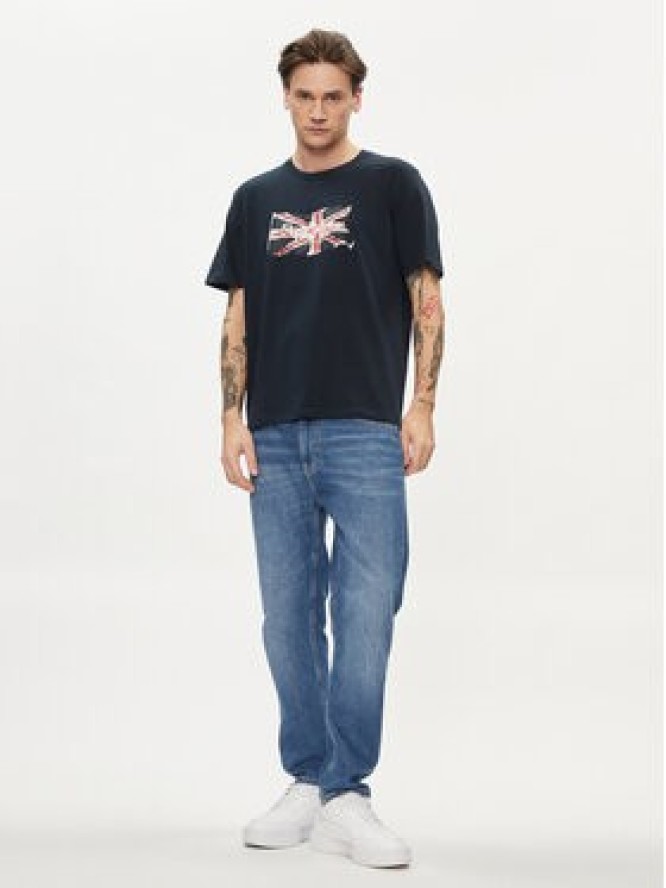 Pepe Jeans T-Shirt Clag PM509384 Granatowy Regular Fit