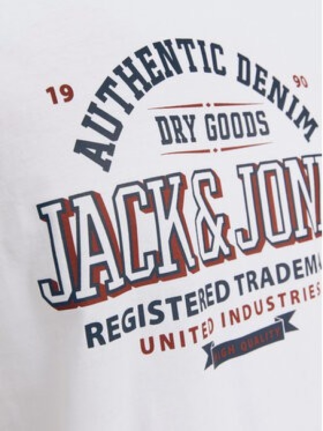 Jack&Jones T-Shirt Logo 12254862 Biały Standard Fit