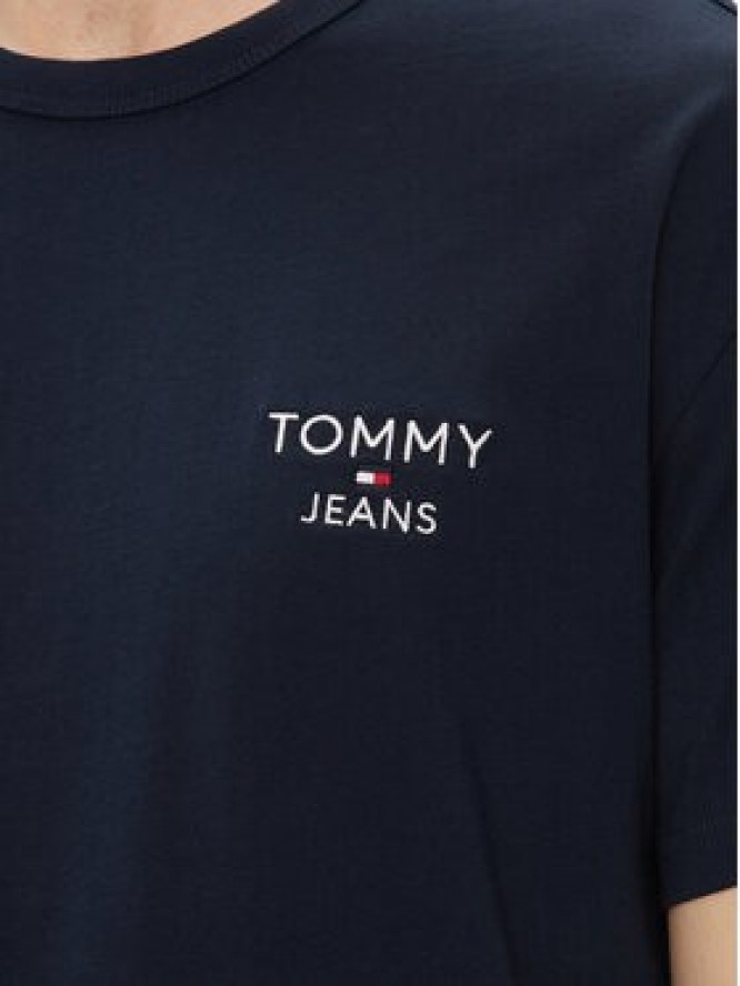 Tommy Jeans T-Shirt DM0DM18872 Granatowy Regular Fit