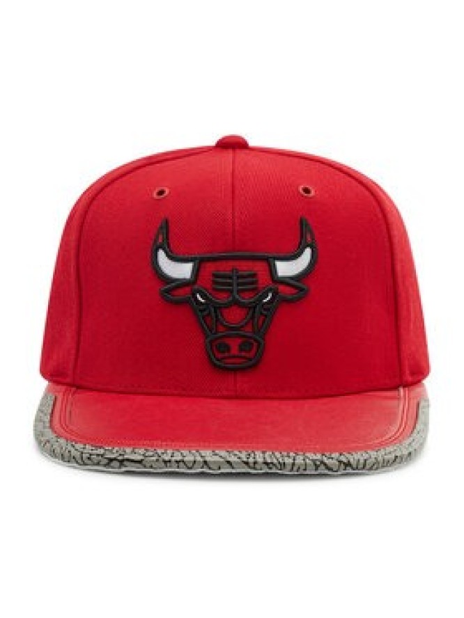 Mitchell & Ness Czapka z daszkiem 6HSSMM19505 Czerwony