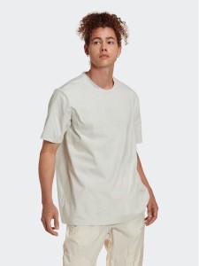 adidas T-Shirt Reveal Essentials HK2723 Beżowy Loose Fit