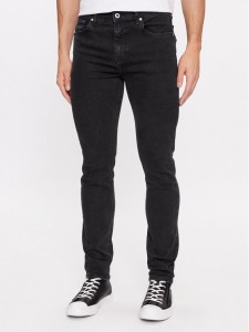 Karl Lagerfeld Jeans Jeansy 240D1101 Czarny Skinny Fit