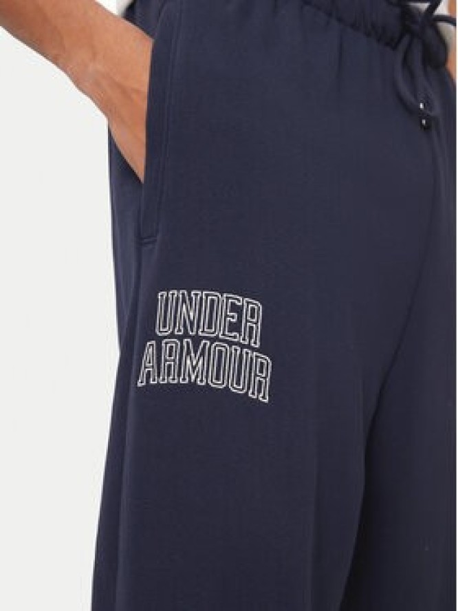 Under Armour Spodnie dresowe UA Icon 1386551 Granatowy Loose Fit