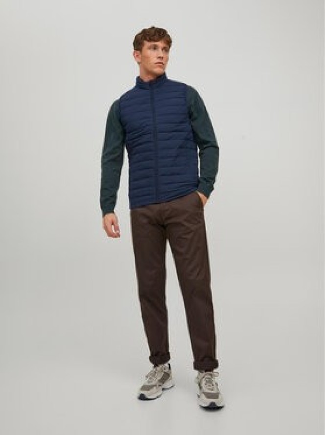 Jack&Jones Kamizelka Recycle 12211132 Granatowy Regular Fit