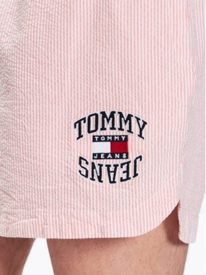 Tommy Jeans Szorty materiałowe DM0DM16294 Pomarańczowy Regular Fit