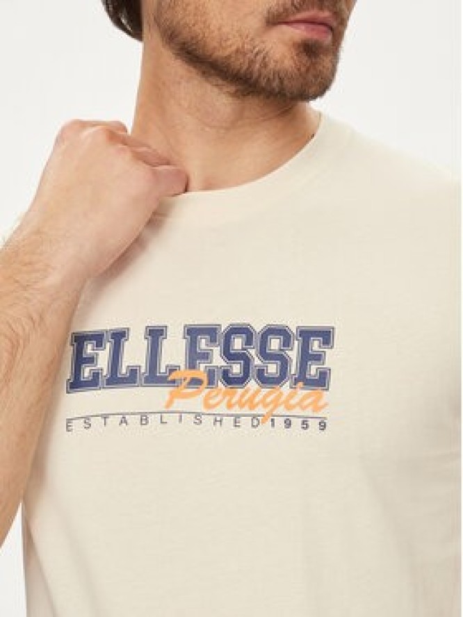 Ellesse T-Shirt Zagda SHV20122 Biały Regular Fit