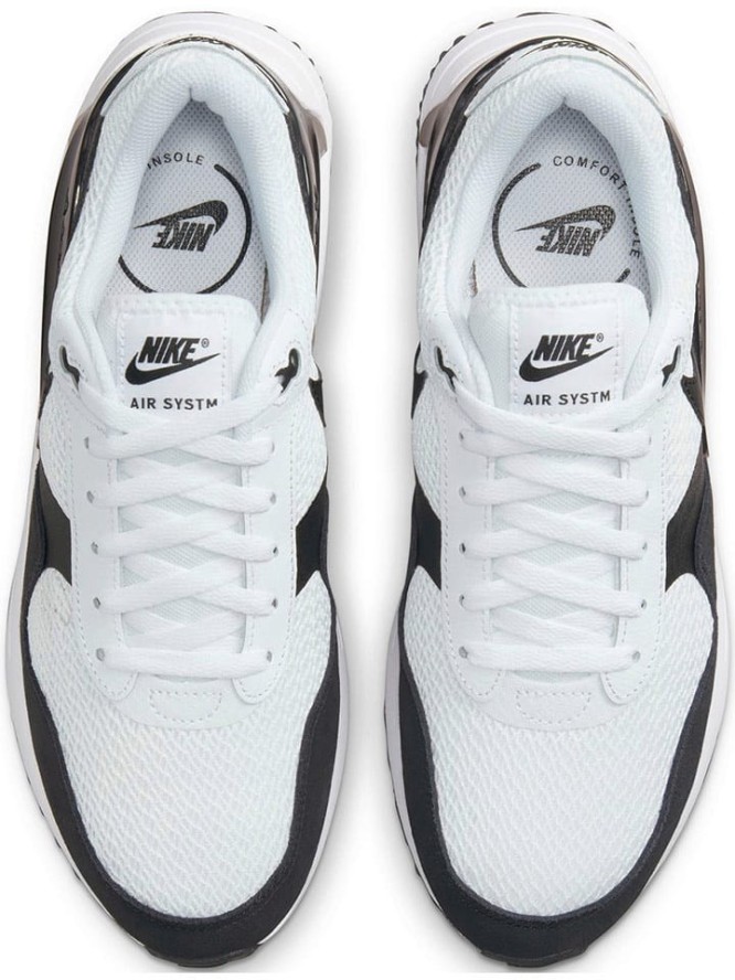 Nike Sneakersy "Air Max System" w kolorze biało-czarnym rozmiar: 45