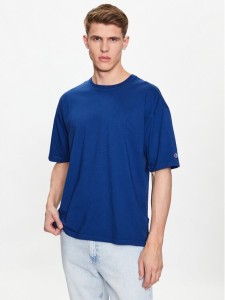 Champion T-Shirt 218651 Niebieski Regular Fit