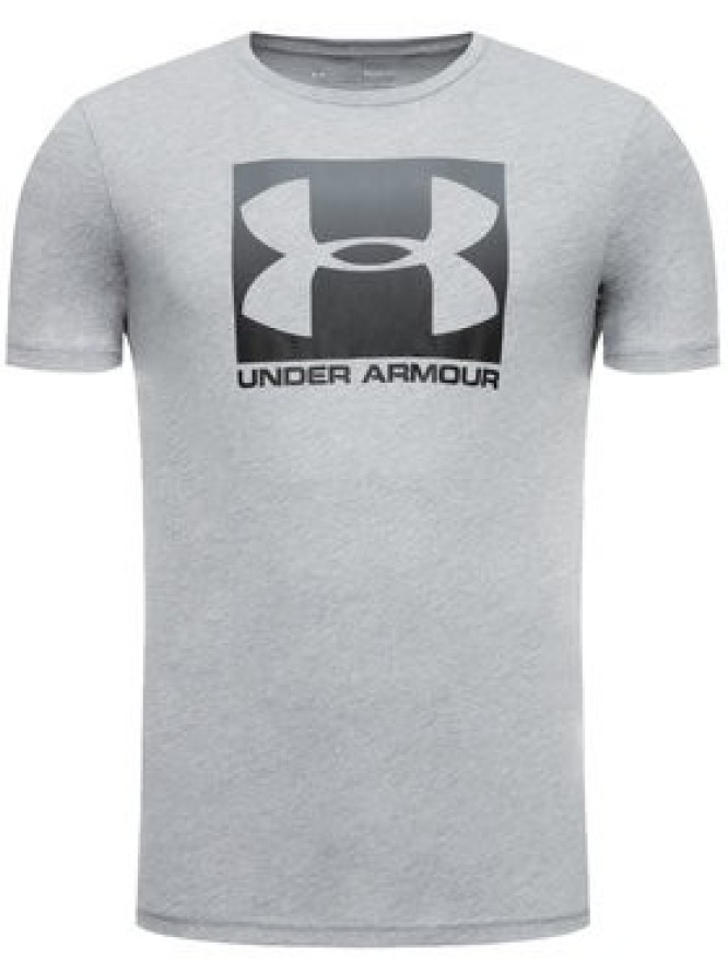 Under Armour T-Shirt Ua Boxed Sportstyle 1329581 Szary Loose Fit