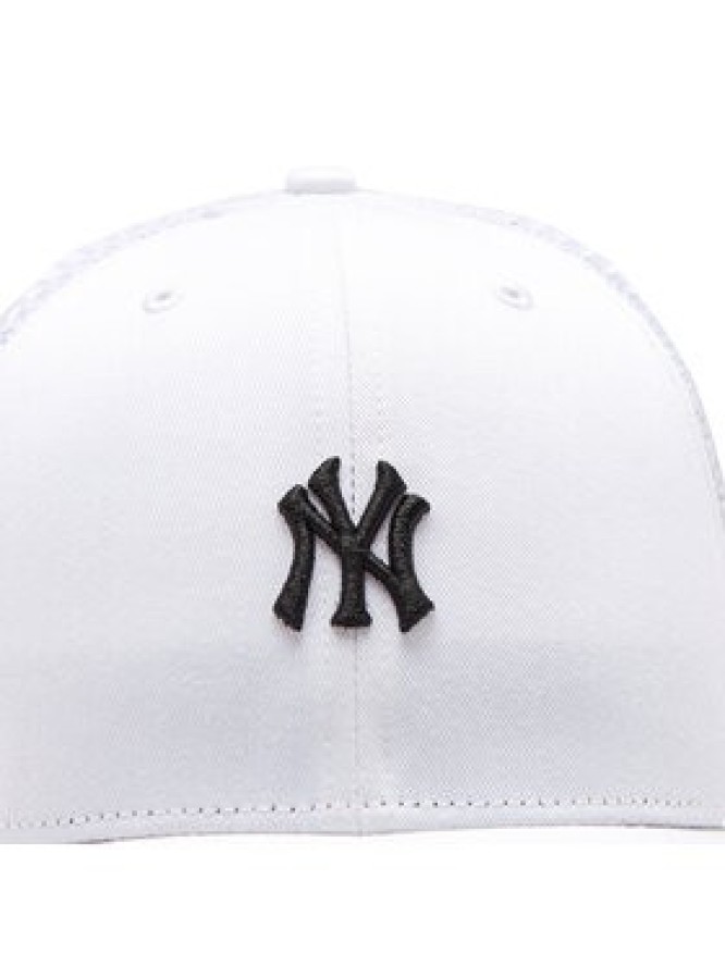 47 Brand Czapka z daszkiem MLB New York Yankees Base Runner Mesh '47 MVP B-BRNMS17CTP-WHA Biały