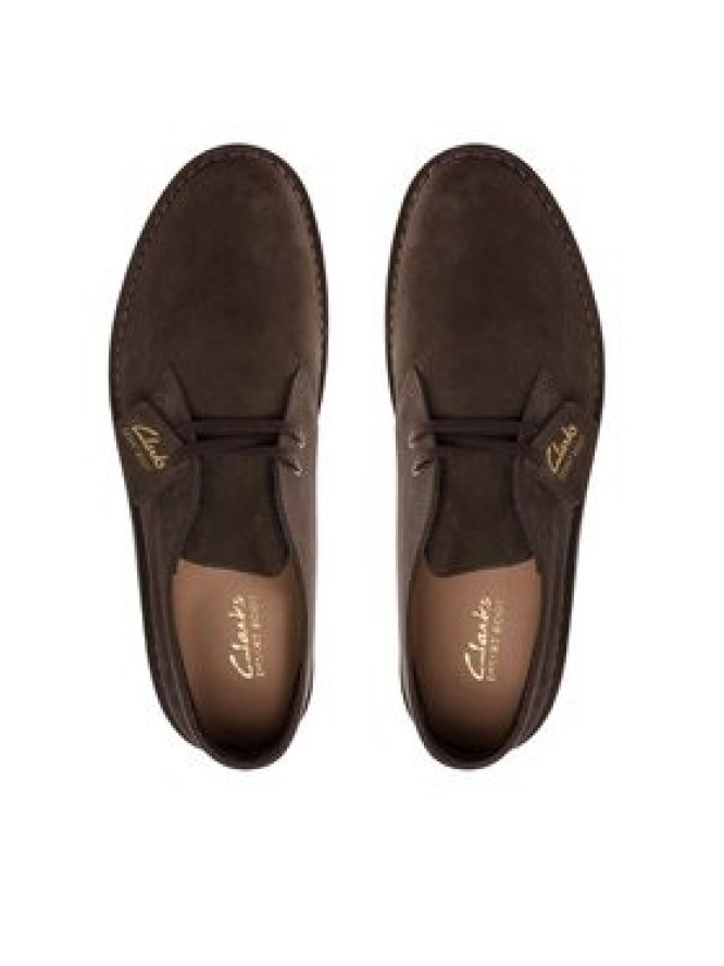 Clarks Trzewiki Desert Bt Evo Dark Brązowy