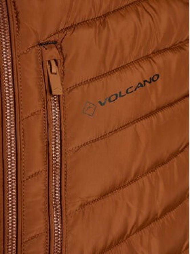 Volcano Kamizelka V-Kejro M05251-W24 Brązowy Regular Fit