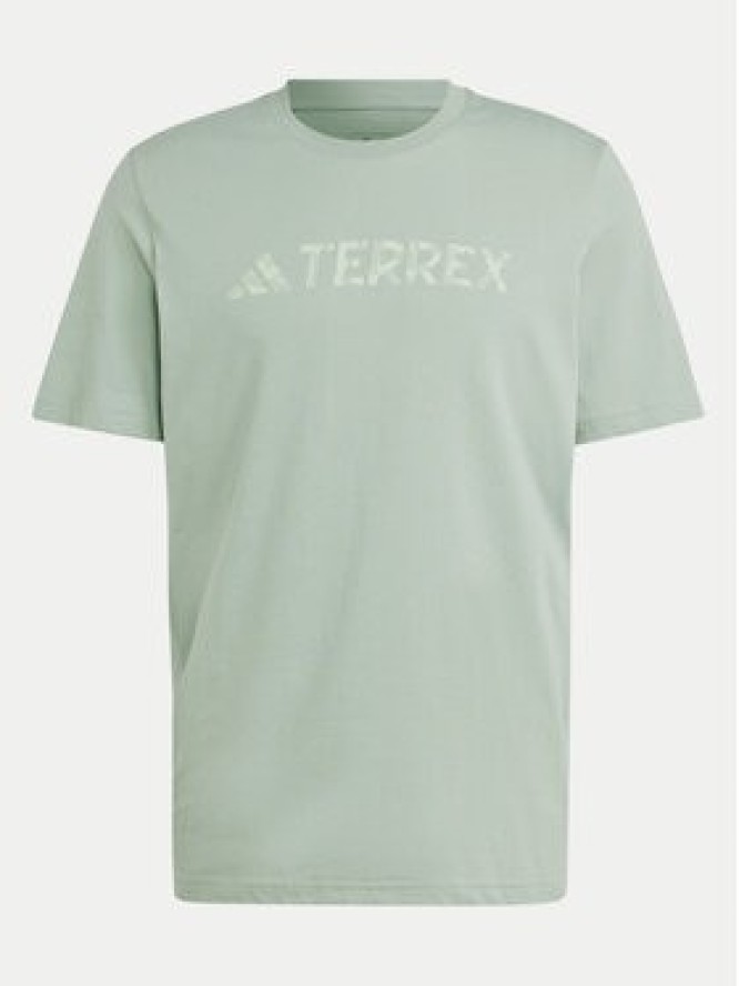 adidas T-Shirt Terrex Classic IN4688 Zielony Regular Fit